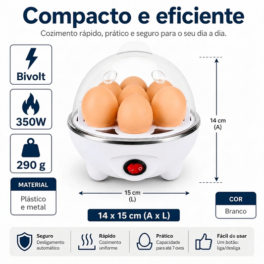 Cozedor Elétrico de Ovos