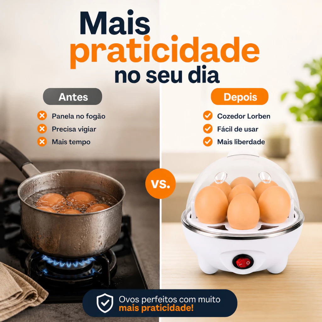 Cozedor Elétrico de Ovos