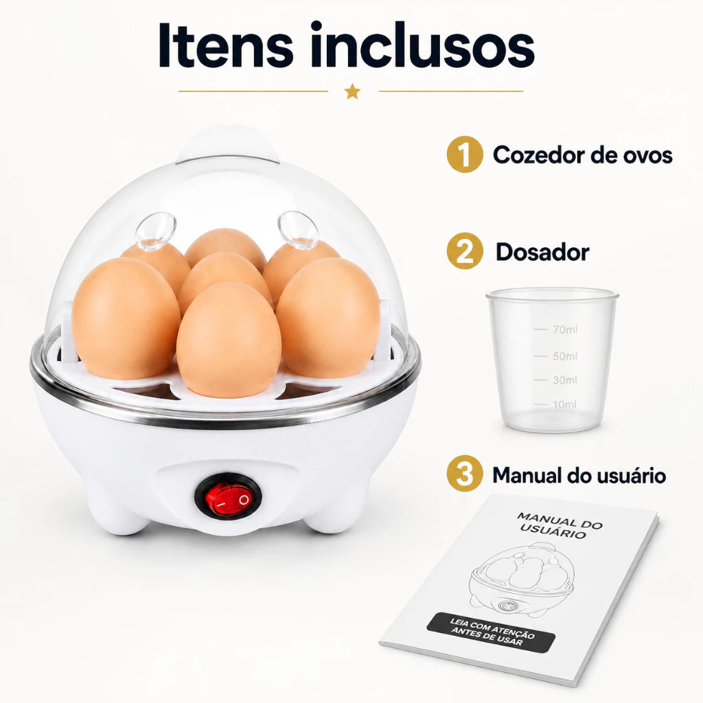Cozedor Elétrico de Ovos